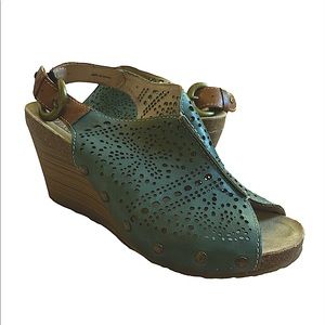 Pikolinos Studded Wedges Size 38